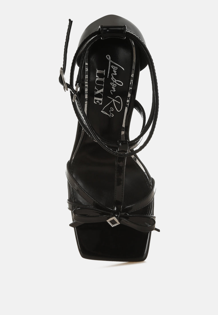 Affluence Jeweled High Heel Sandals