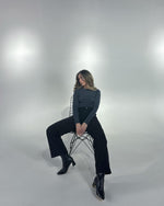 Kaira Metallic Accent Heel High Ankle Boots