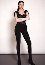 Zudio Solid Mid Heel Sock Boots