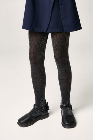 Conte Tights for girls - Shiny 60 Den - By Baano