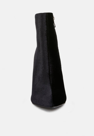 Slade Metallic Highlight High Heeled Ankle Boots