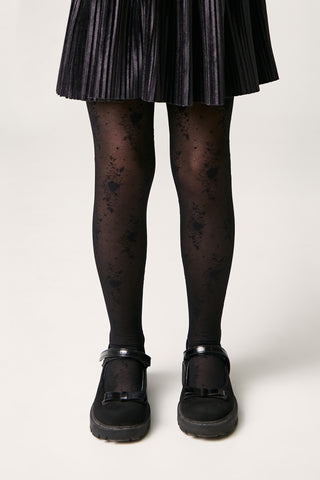Conte Tights for girls Sofia 20 Den - Floral Pattern - By Baano
