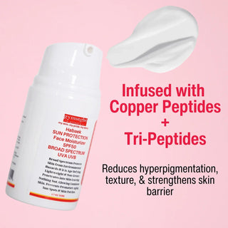 Habaek Sun Protection Face Moisturizer SPF50 | Peptides | Niacinamide