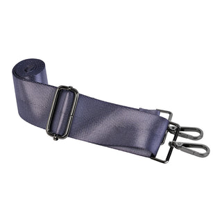 Pewter Glossy HydroBag® with Solid Strap