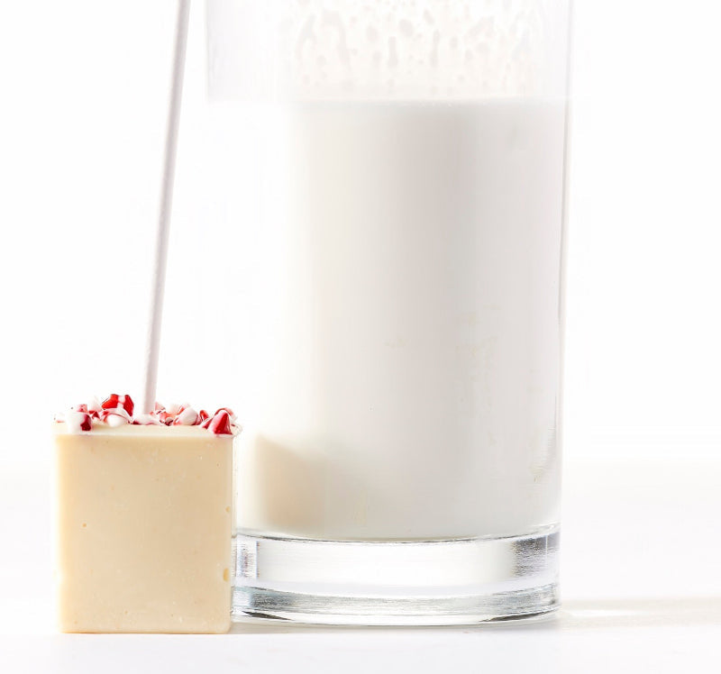 Hot Chocolate Stirrers: White Chocolate & Peppermint