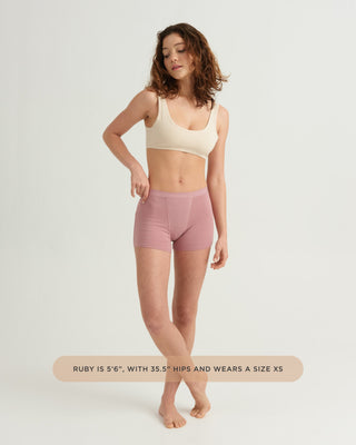 Leakproof Cotton Sleep Short Saalt