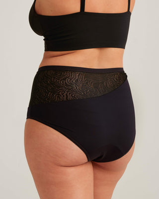 Leakproof Lace High Waist Saalt