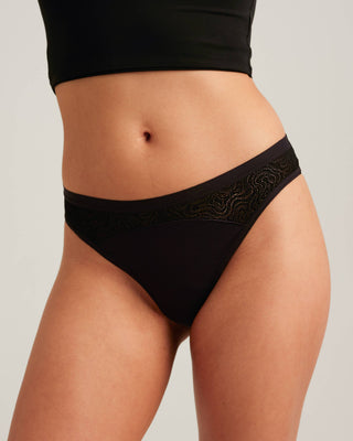 Leakproof Lace Thong Saalt