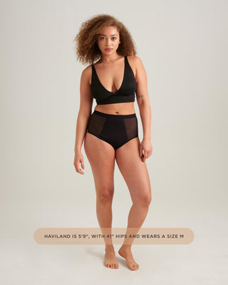 Leakproof French Cut High Waist Full Gusset Saalt