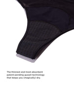 Leakproof Mesh Thong Saalt