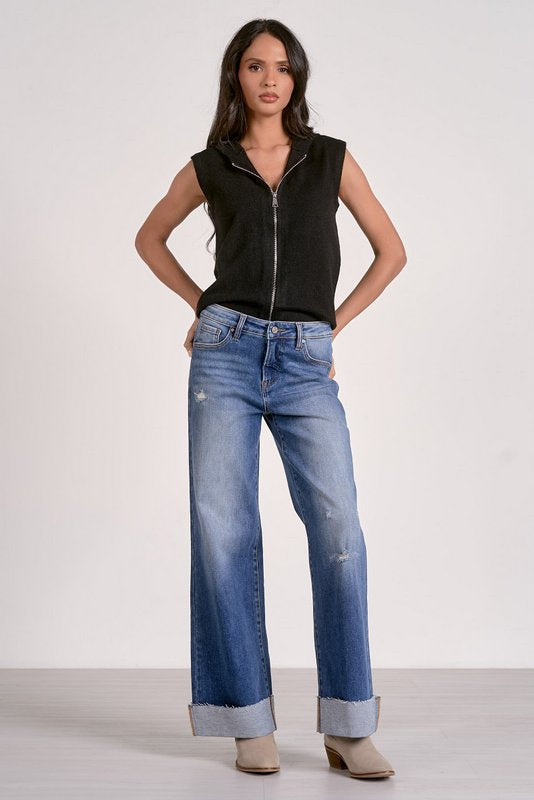 Bridgette Sleeveless Hoodie