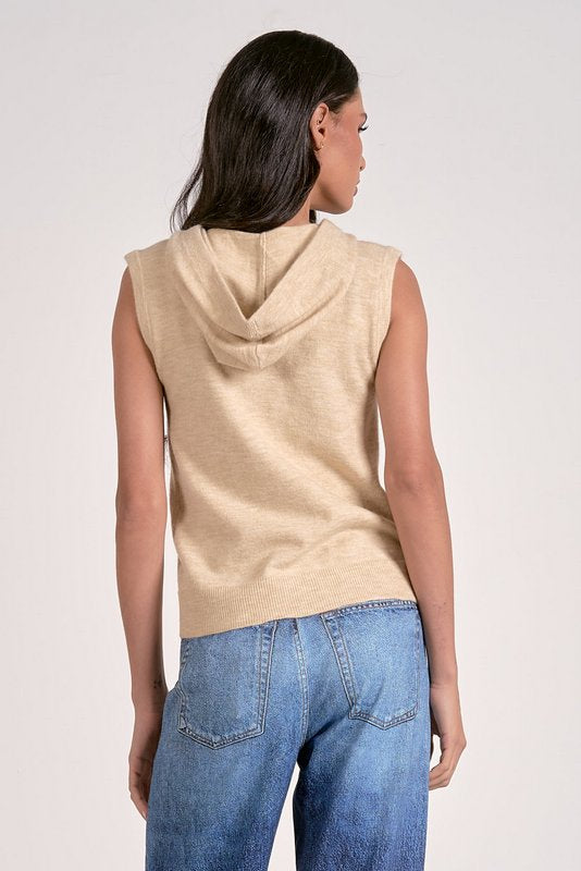 Bridgette Sleeveless Hoodie