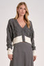 Grey White Colorblock