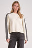 Grey White Colorblock