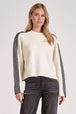 Grey White Colorblock