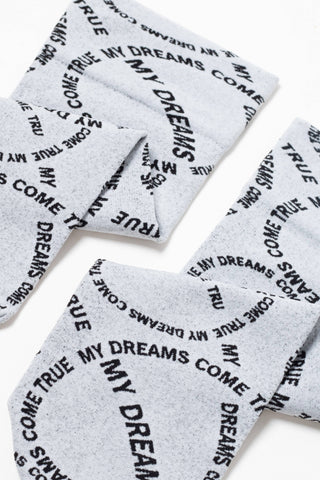 Dense Socks Conte Fantasy - Knitted "My dreams" Design - By Baano