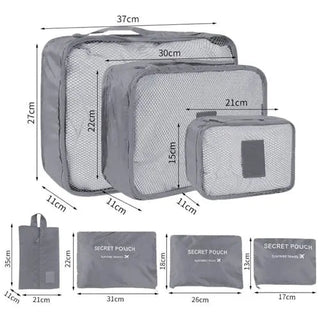 7 pcs Suitcase Organizer Bags Set