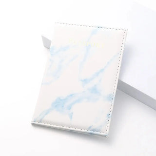 Travel Passport Holder Marble Pattern Passport Covers Passport Cover Flight Ticket Clip ID Credit Card Holder Travel Accessories