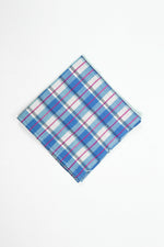 San Andres Gingham Blue & White Napkins