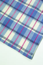 San Andres Gingham Blue & White Napkins