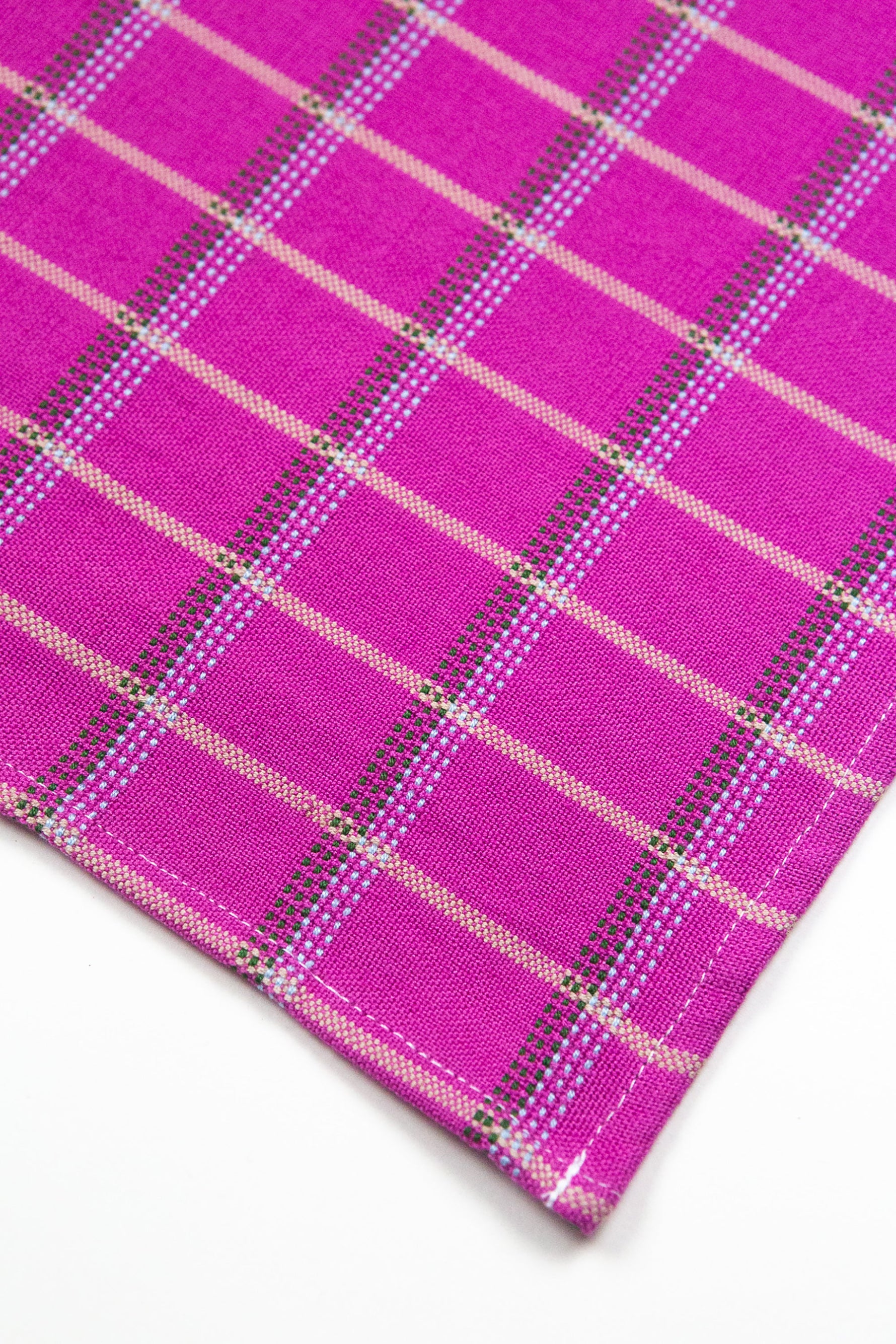 San Lucas Plaid Pink Placemat