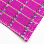 San Lucas Plaid Pink Table Runner
