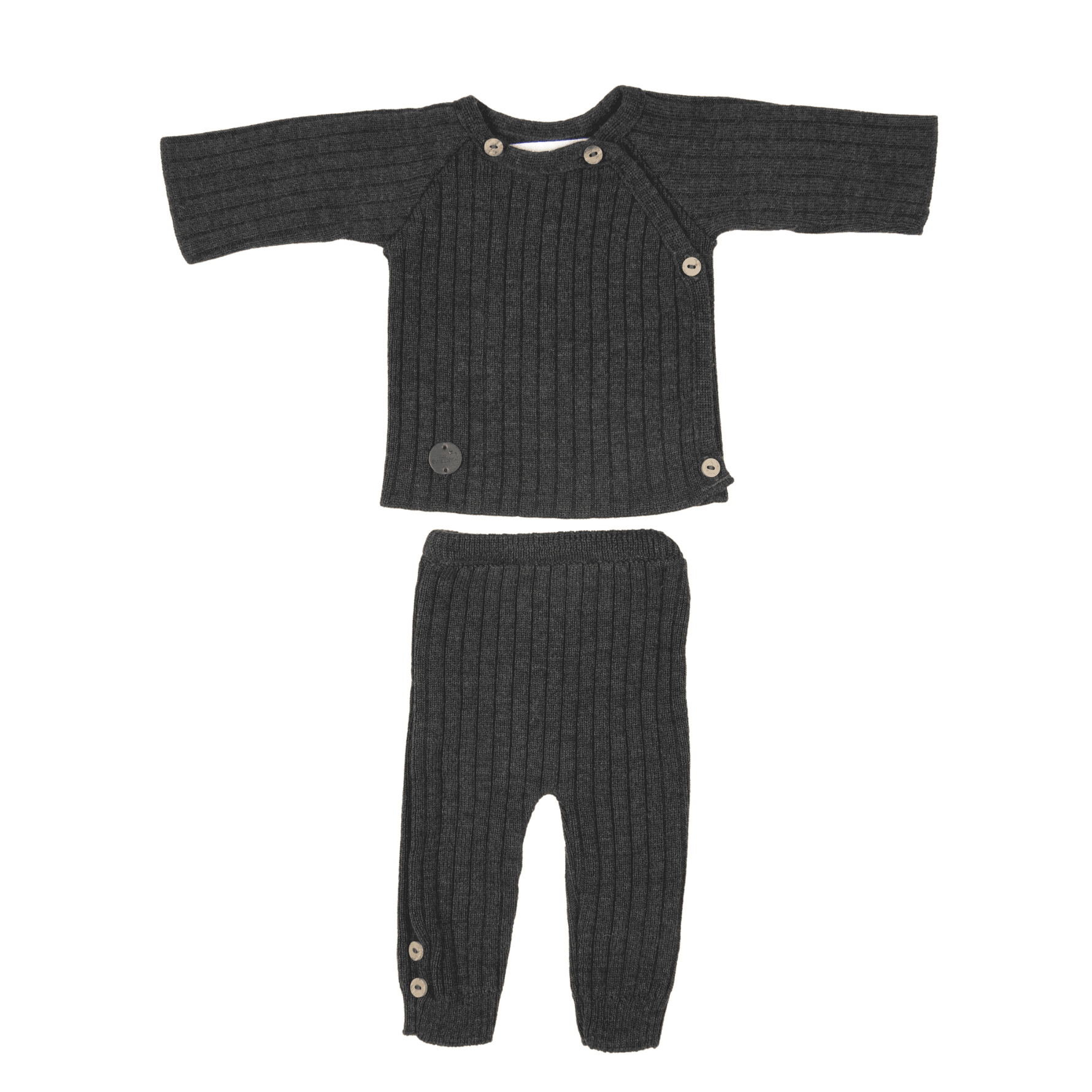 MAILLE LOVE | Boys Grey Knit Gift Set (5)