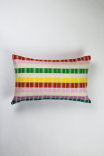 Santiago Rainbow Grid Pillow