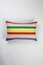 Santiago Rainbow Grid Pillow