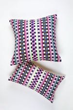 Santiago Atitlan Pink and Lime Pillow