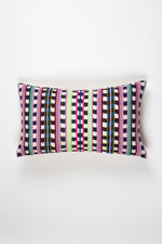 Santiago Atitlan Pink and Lime Pillow