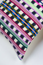 Santiago Atitlan Pink and Lime Pillow