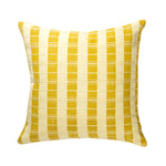 Santiago Grid Pillow - Butter