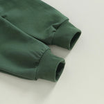 Baby Toddler Boy Girl 2Pcs Outfit Long Sleeve Crewneck Pullover Top Jogger Pant Set