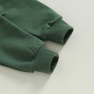 Baby Toddler Boy Girl 2Pcs Outfit Long Sleeve Crewneck Pullover Top Jogger Pant Set