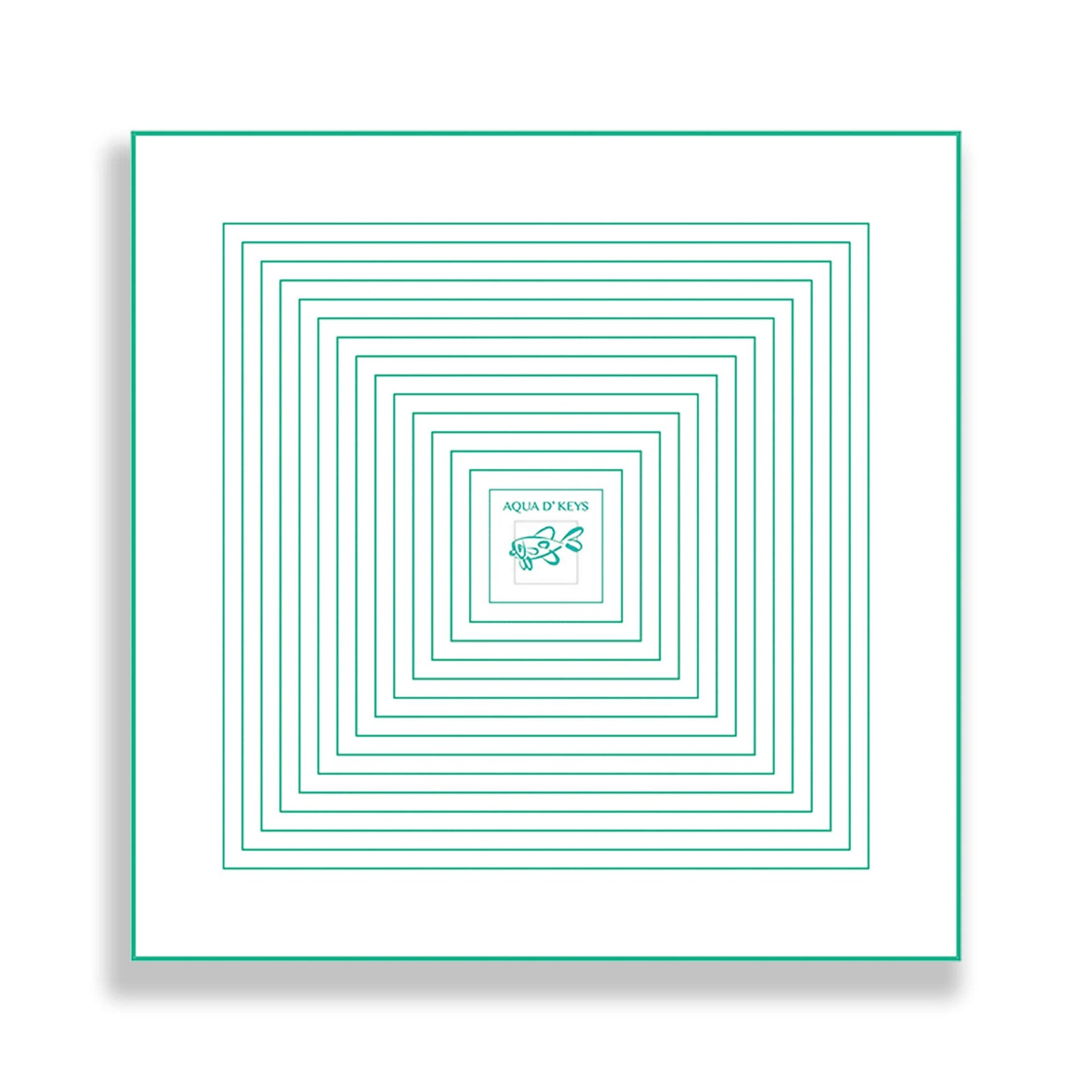 Scarf (White Geometric) - By Baano