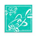 Scarf (Aqua Fish) - By Baano