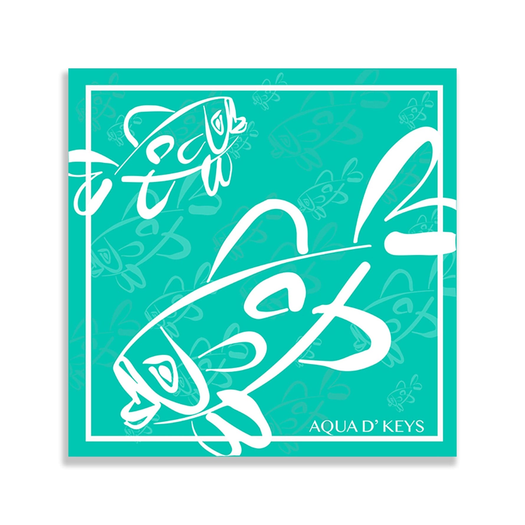 Scarf (Aqua Fish) - By Baano