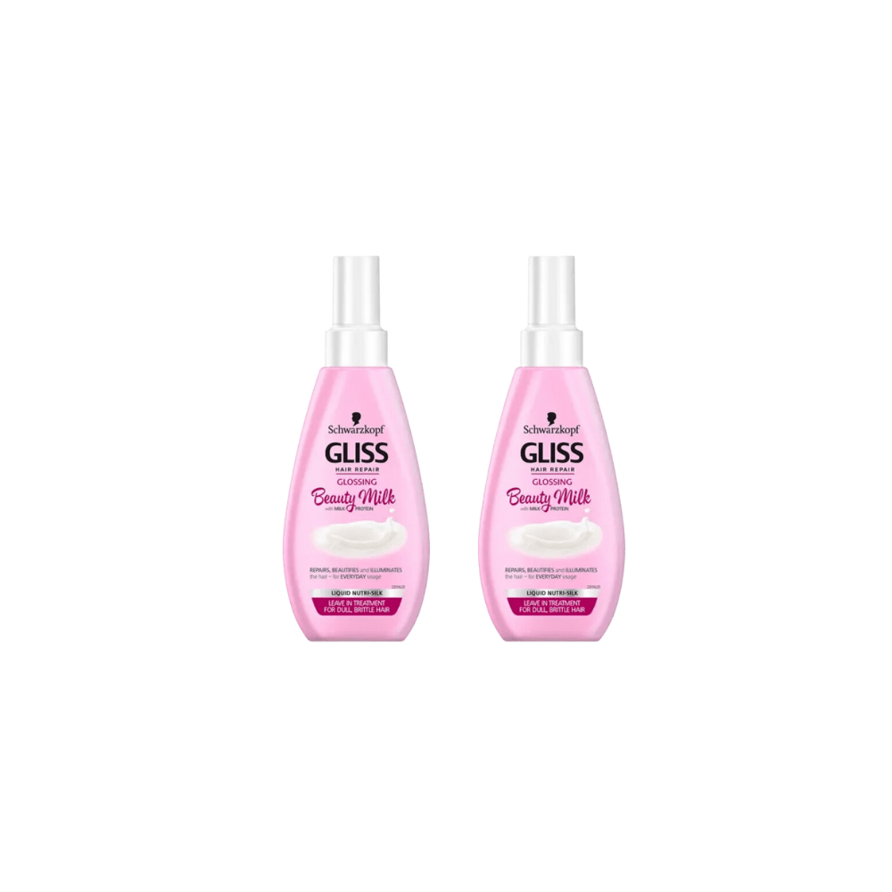 Schwarzkopf Gliss Beauty Milk Revitalizing Care Milk 150 ml 2 Pack - By Baano