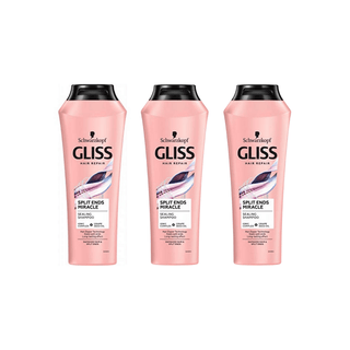 Schwarzkopf Gliss Split Hair Miracle Shampoo 360 ml 3 Pack