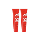 Schwarzkopf Osis Rock Hard Ultra Strong Styling Paste 150ml | Lasting Hold Cream Shine Gel 2 Pack - By Baano