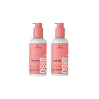 Schwarzkopf Osis Upload Volumizing Cream 200ml | Volumizing from Bottom to End with Protection Against Frizz & Heat 2 Pack