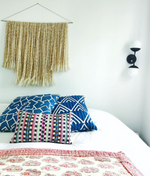 Santiago Atitlan Pink and Lime Pillow