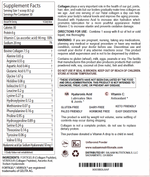 Pure Halal Collagen Hydrolyzed Peptides Type 1 & 3 Powder - With Vitamin C & Hyaluronic Acid | Salaam Nutritionals Salaam Nutritionals