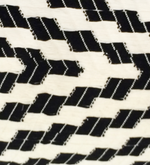 Backordered: Almolonga Zig Zag Pillow - Black and White