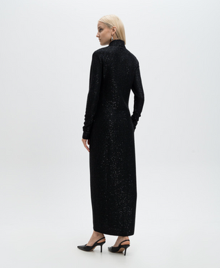 Philosophy di Lorenzo Serafini Seqinned Shirt Maxi Dress