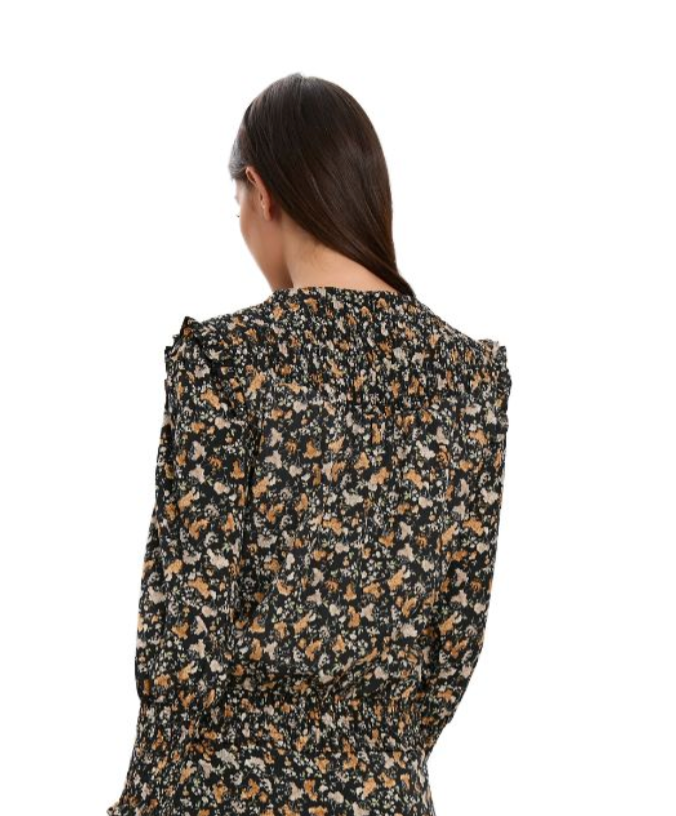 Dark Floral Top