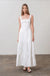 Sadie White Maxi Dress - Glamourous Grace