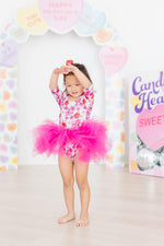 Secret Garden 3/4 Sleeve Tutu Leotard