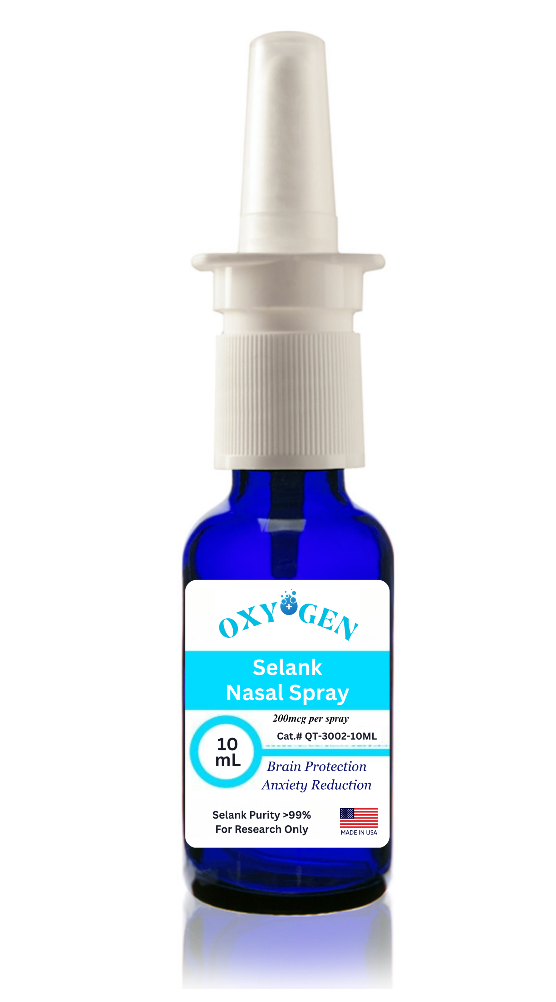 OxyGen® Selank Nasal Spray - 20mg/10mL